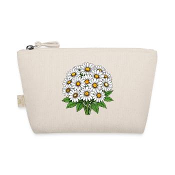 Garden White Daisy Bouquet - Organic Pouch - nature - Front