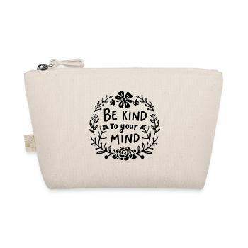 Mental health support healthy self love - Organic Pouch - nature - Front