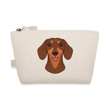 teckel maman papa chien cadeau propriétaire dachsh - Trousse biologique - nature - Devant