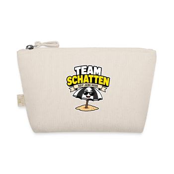 Hitzesommer 2026 | Team Schatten - Bio-Täschchen - Natur - Vorne