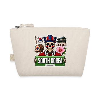 SkullCostume World Edition: South Korea - Organic Pouch - nature - Front
