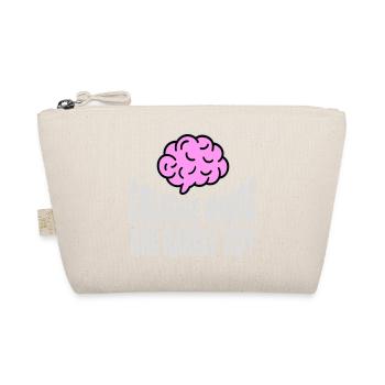 Creative Minds Are Rarely Tidy Funny Creative Logo - Organic Pouch - nature - Front
