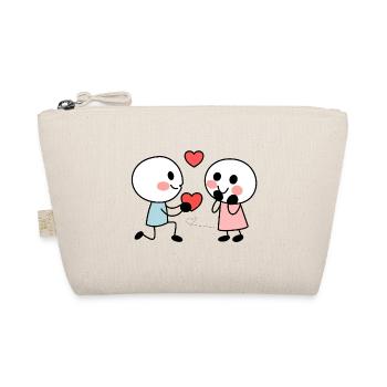Couple amoureux - Trousse biologique - nature - Devant