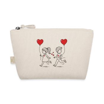Couple amoureux - Trousse biologique - nature - Devant