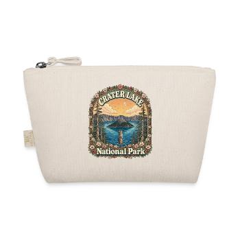 Crater Lake National Park USA Oregon Vintage - Organic Pouch - nature - Front