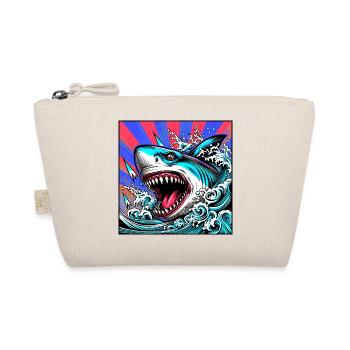 Shark - Organic Pouch - nature - Front