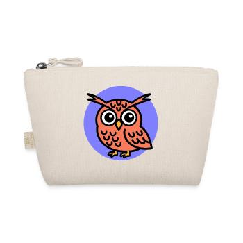 Hibou mignon - Trousse biologique - nature - Devant