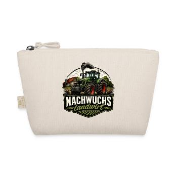 Nachwuchslandwirt – Cooler Trecker T-Shirt für jun - Bio-Täschchen - Natur - Vorne