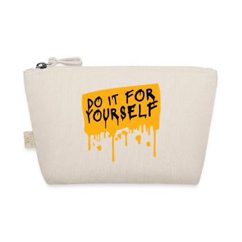 Do It For Yourself Inspirierend Selbstliebe Zitat - Bio-Täschchen - Natur - Vorne