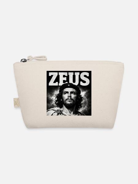 Zeus Che Schwarzweiß - Bio-Täschchen - Natur