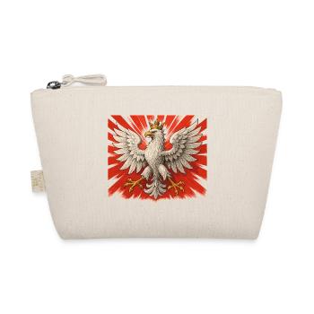 Polnischer Adler – Stolz & Tradition Polen - Bio-Täschchen - Natur - Vorne