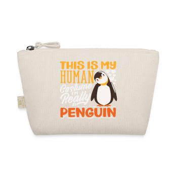 Pingouin mignon - Cadeau pour l’amoureux des manchots - Trousse biologique - nature - Devant