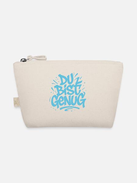 Du bist genug ! - Bio-Täschchen - Natur