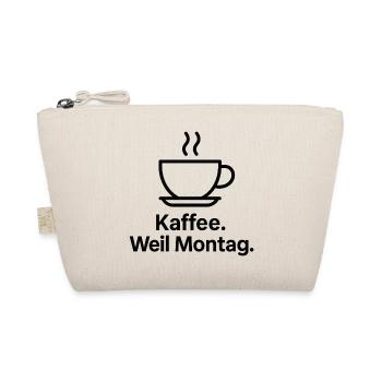 Kaffee Montagstimmung Logo - Bio-Täschchen - Natur - Vorne