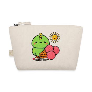 Dino d’été avec cornet de glace - Trousse biologique - nature - Devant