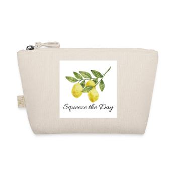 Design botanique citron Squeeze the Day - Trousse biologique - nature - Devant
