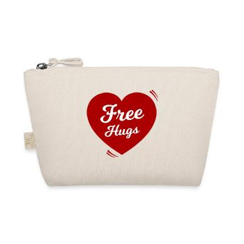 Le message de Heart with Free Hug - Trousse biologique - nature - Devant