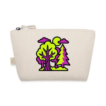 Logo nature du parcours de disc golf - Trousse biologique - nature - Devant