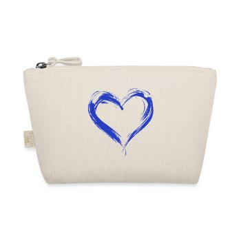 Heart - Organic Pouch - nature - Front