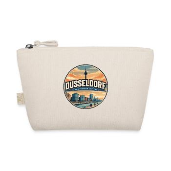 Insigne rétro de la promenade rhin de Düsseldorf - Trousse biologique - nature - Devant