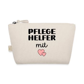 Pflegehelfer - Bio-Täschchen - Natur - Vorne