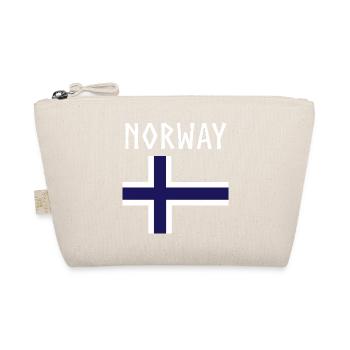 Norway with Norwegian Flag Colors. Men, Women  - Trousse biologique - nature - Devant