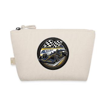 Racing Car Racing Circuit Art - Organic Pouch - nature - Front