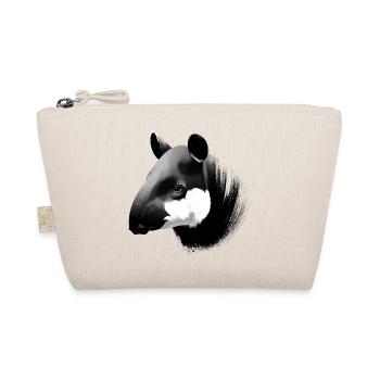 Schabrackentapir - Bio-Täschchen - Natur - Vorne