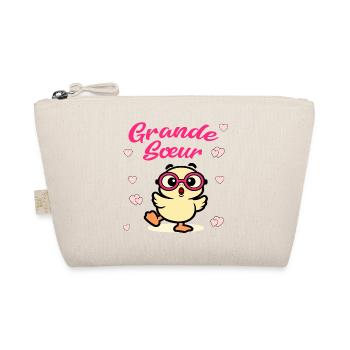 Grande Sœur Poules - Organic Pouch - nature - Front