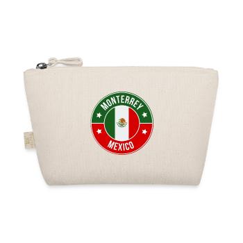 Monterrey Flag Emblem - Organic Pouch - nature - Front