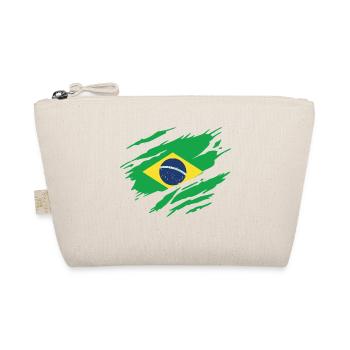 Brazil Brazilian Flag - Organic Pouch - nature - Front