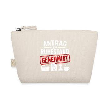 Antrag auf Ruhestand genehmigt - Bio-Täschchen - Natur - Vorne