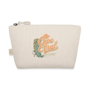 Design rétro vintage du front de mer de Cape Coral - Trousse biologique - nature - Devant