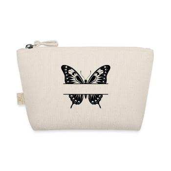 Split Butterfly - Organic Pouch - nature - Front