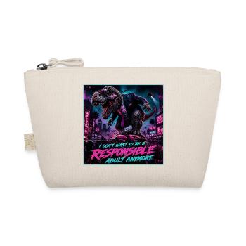 Not a Responsible Adult Meme - Organic Pouch - nature - Front