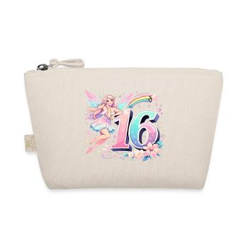 Elfe du 16e anniversaire – Design graphique pastel - Trousse biologique - nature - Devant