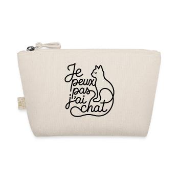 Je peux pas, j'ai chat - Trousse biologique - nature - Devant