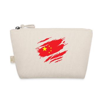 Chine Drapeau Chinois Chinoise - Trousse biologique - nature - Devant