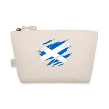 Scotland Scottish Flag - Organic Pouch - nature - Front