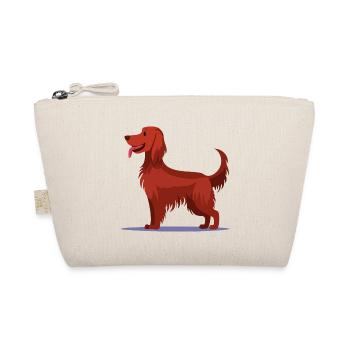 Irish Red Setter (comic) - Organic Pouch - nature - Front