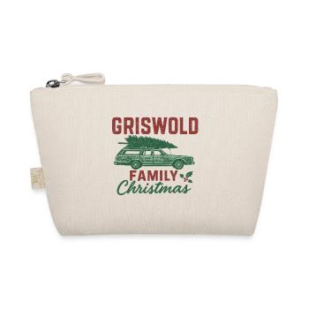 Griswold Familien-Weihnacht Auto - Bio-Täschchen - Natur - Vorne