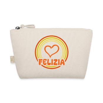 Geschenkidee Felizia - Bio-Täschchen - Natur - Vorne