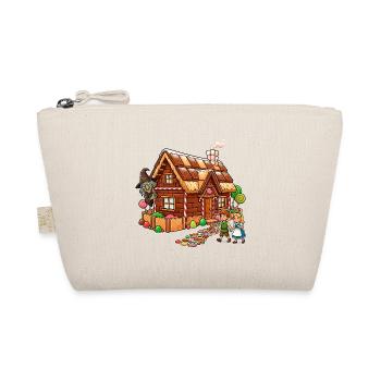 Maison en pain d’épices avec une sorcière et des enfants - Trousse biologique - nature - Devant