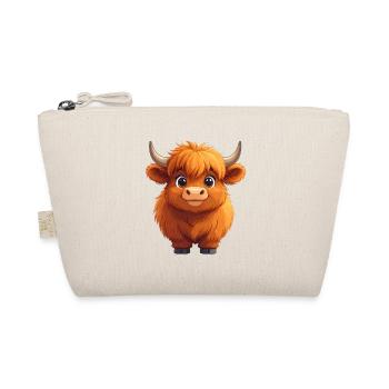 Vache des Highlands Souriante – Conception de bandes dessinées joyeuses - Trousse biologique - nature - Devant