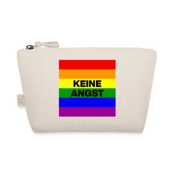 KEINE ANGST VOR FASCHISTEN, NO NZS, NIE WIEDER - Bio-Täschchen - Natur - Vorne