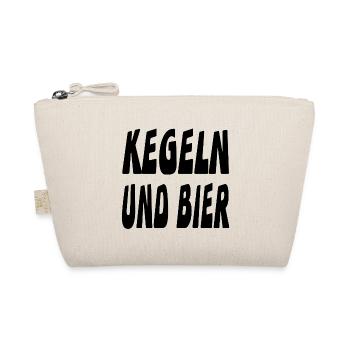 Kegeln - Bio-Täschchen - Natur - Vorne
