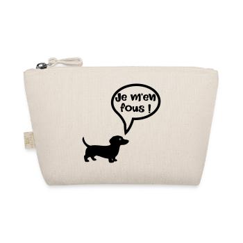 Chien - Je m'en fous - Trousse biologique - nature - Devant