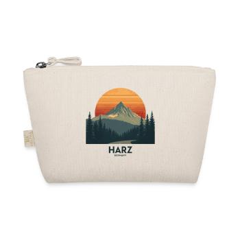 Coucher de soleil vintage en résine | Style des parcs nationaux - Trousse biologique - nature - Devant
