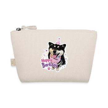 Frohen Barktag, finnischer Lapphund - Bio-Täschchen - Natur - Vorne