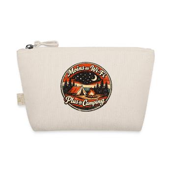 Moins de Wi-Fi plus de Camping - Trousse biologique - nature - Devant